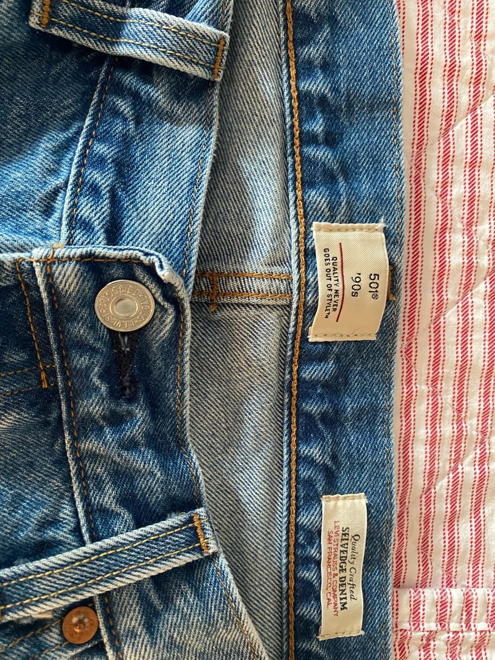Levi’s 501 90s Selvedge Jeans